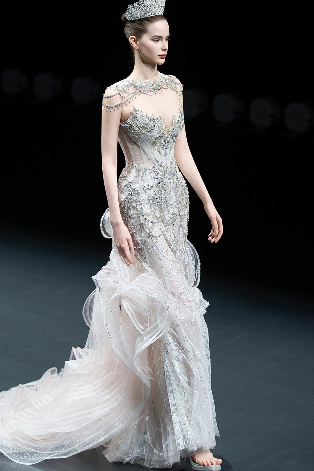 Linh Nga LMBCT356 Dress - FOSTANI.com