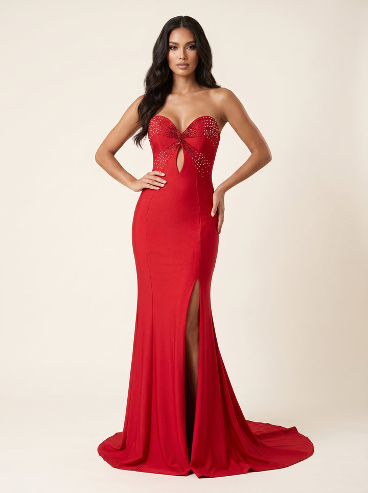 Modessa Couture MO26719 Sweetheart Off-The-Shoulder Corset Dress