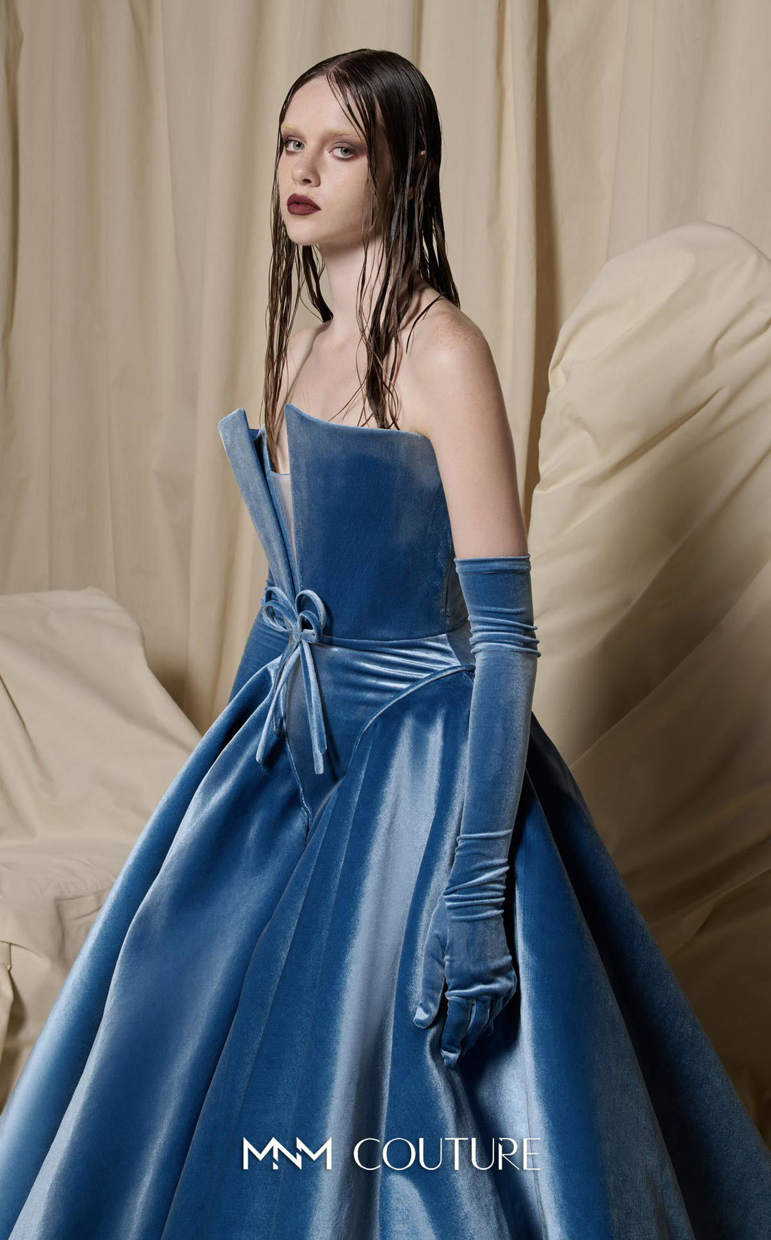 MNM Couture N0711 side view of bodice