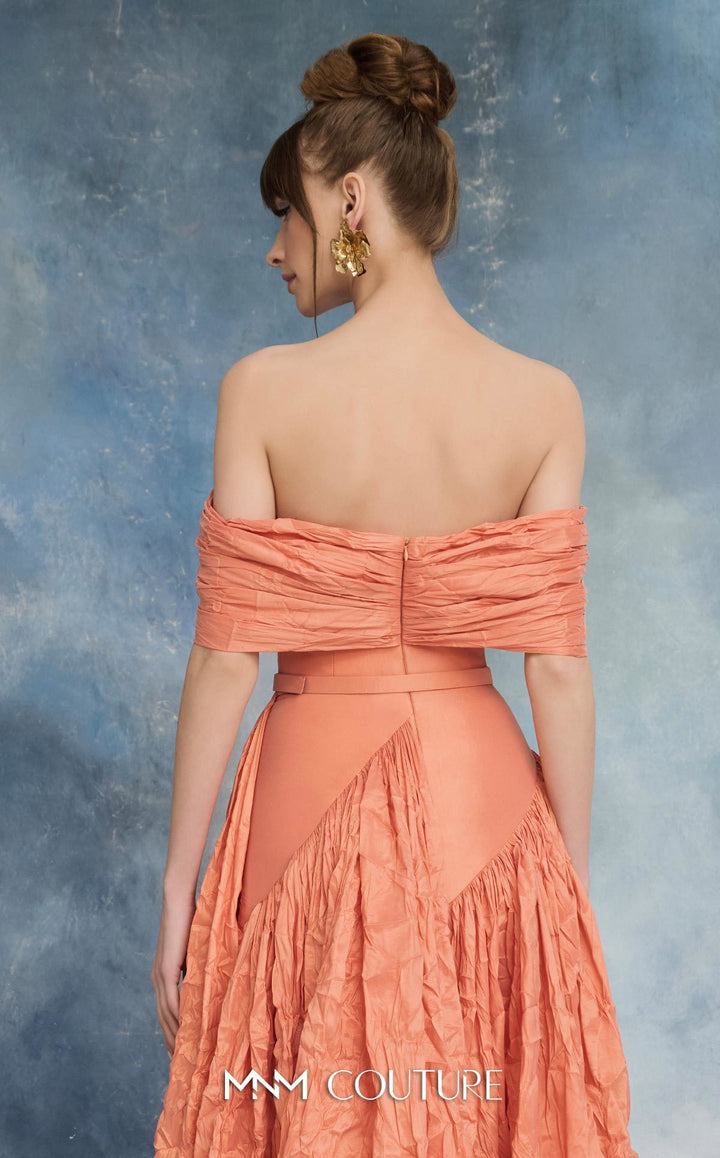 MNM Couture N0722 gown, skirt detail