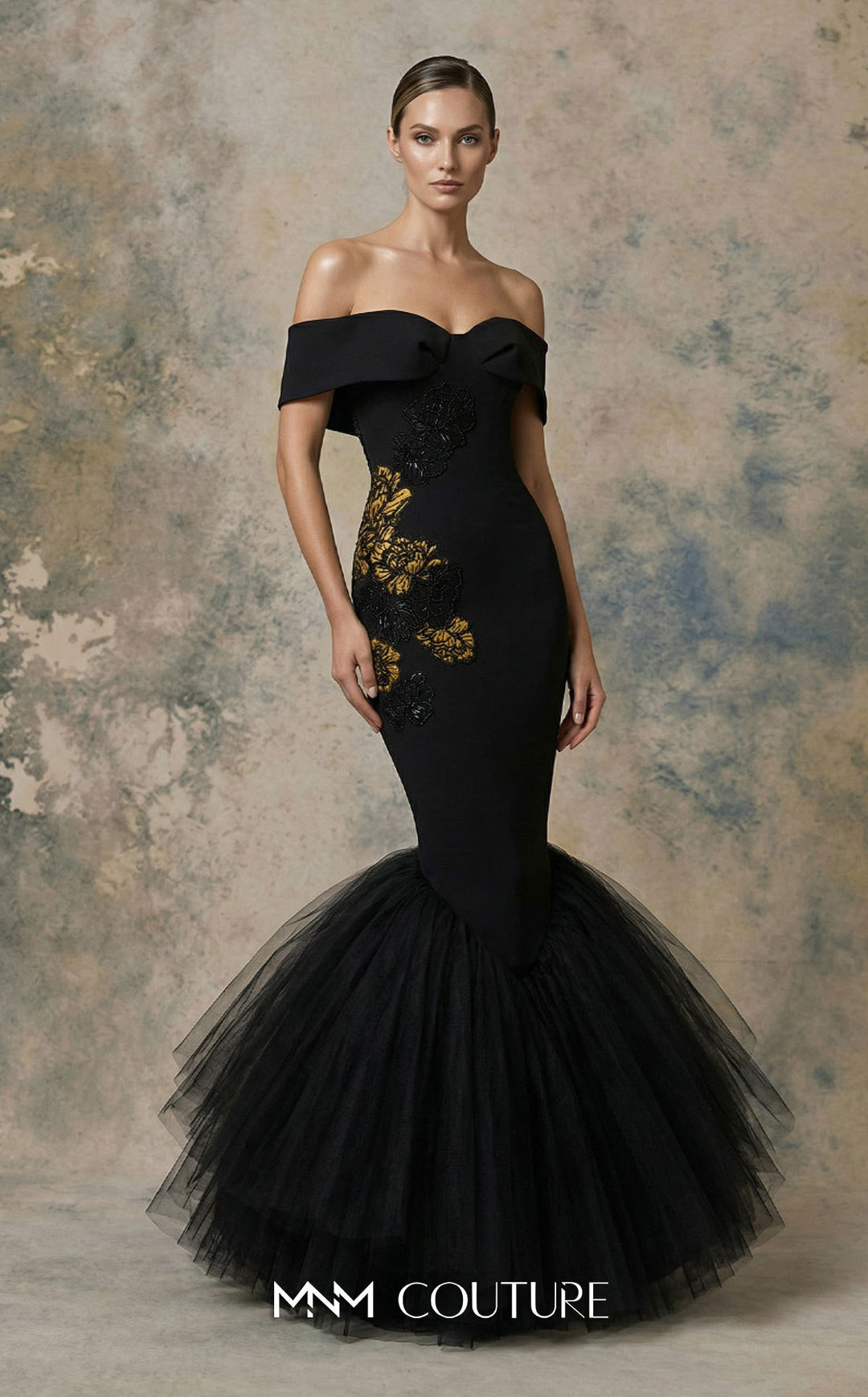 MNM Couture N0747 gown, front view