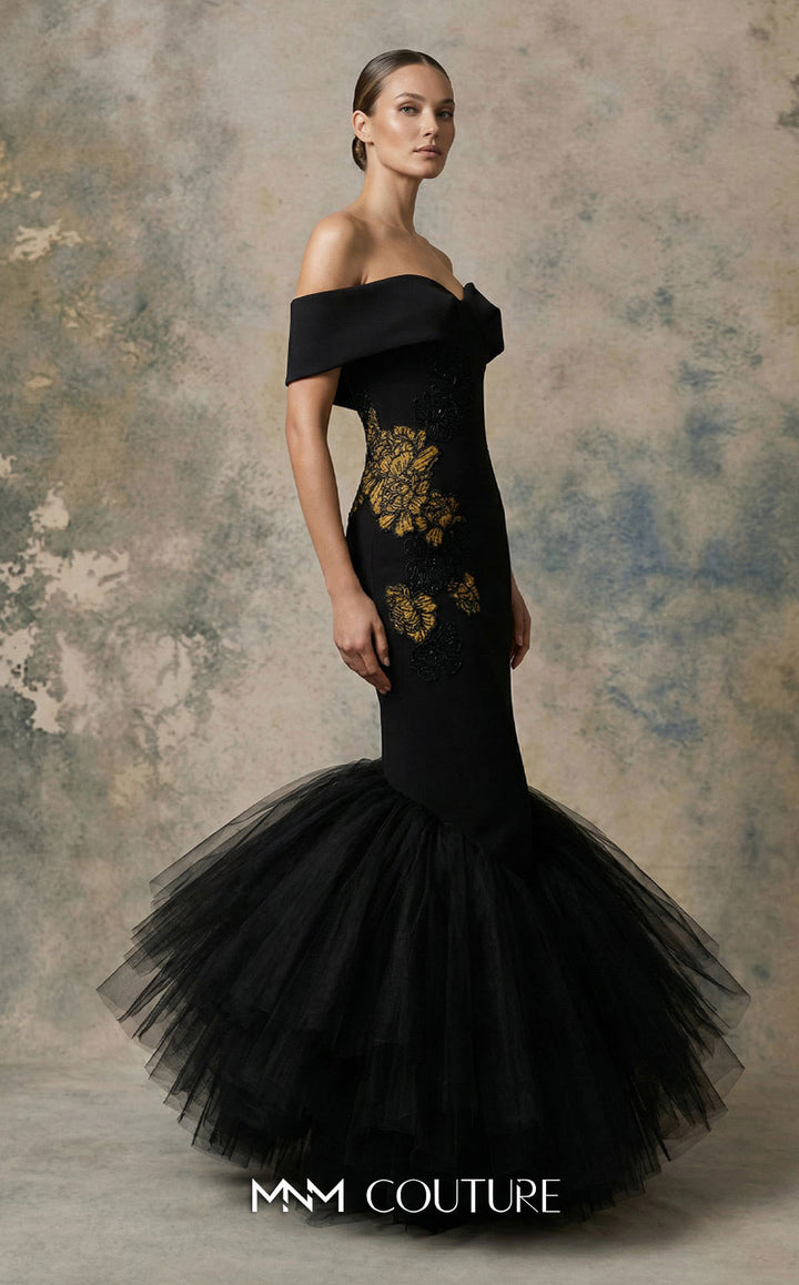 MNM Couture N0747 gown, front view alternate