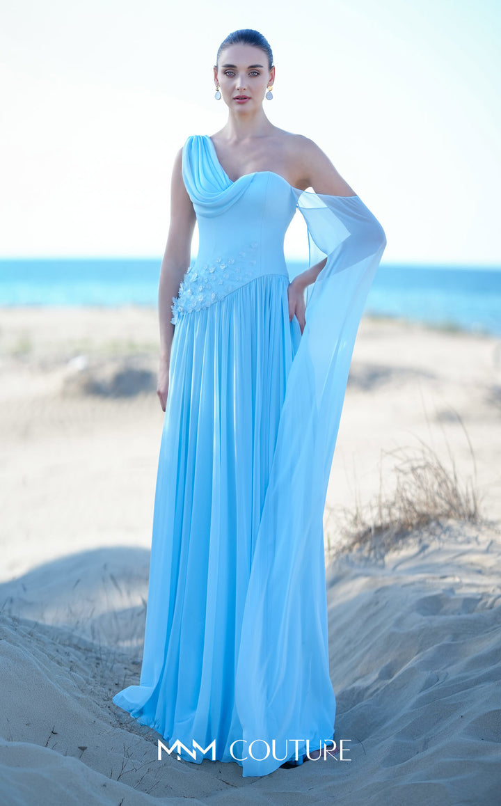 MNM Couture O09003 evening gown, front view