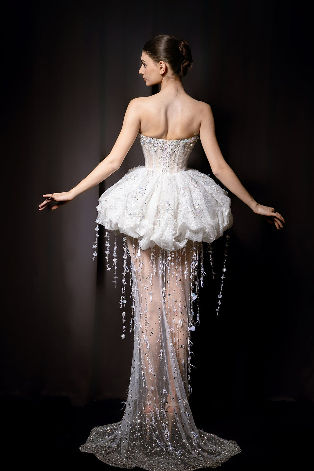 Linh Nga LMBCT230 Dress - FOSTANI.com
