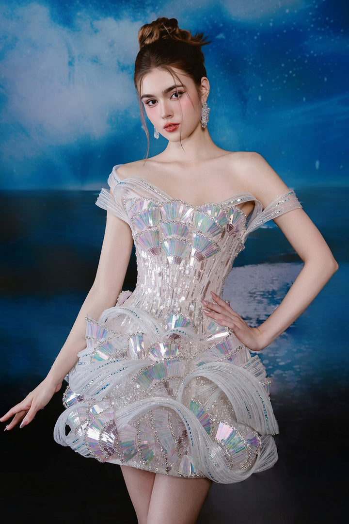 Linh Nga ALT097 Dress - FOSTANI.com