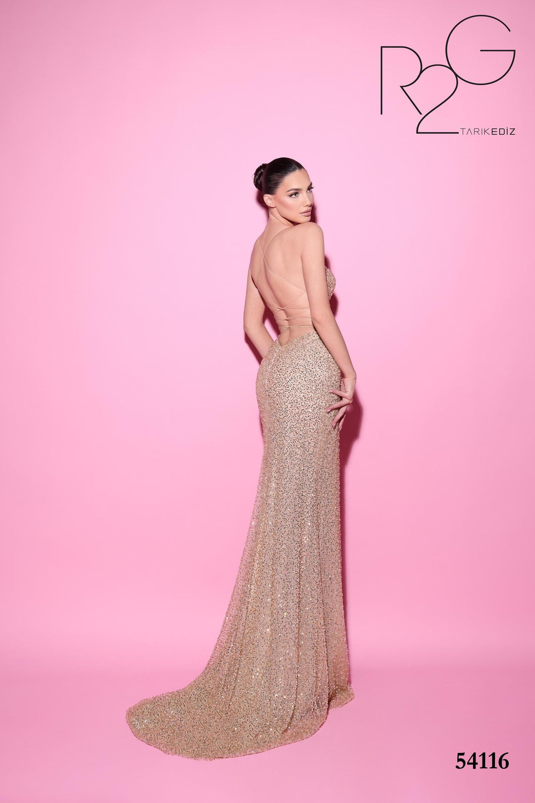 Tarik Ediz 54116 Dress - FOSTANI.com