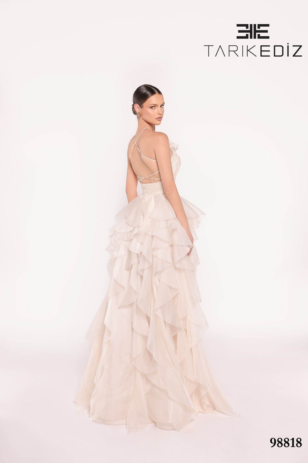 Tarik Ediz 98818 Dress - FOSTANI.com