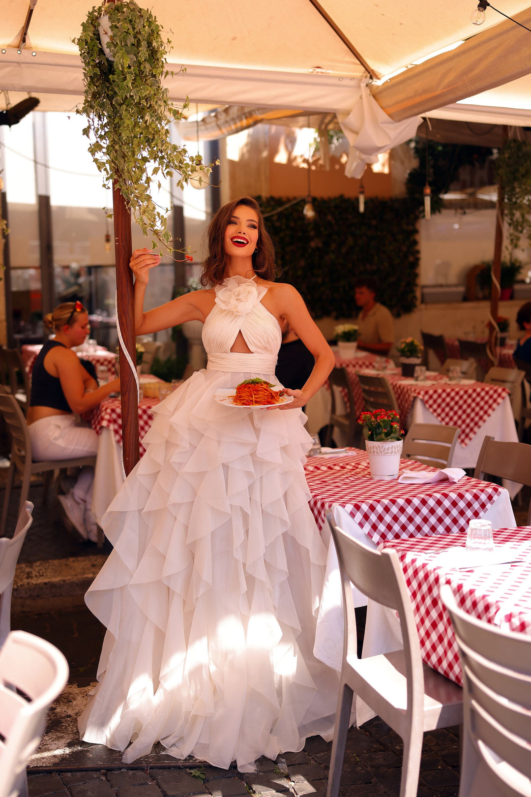 Tarik Ediz 98818 Dress - FOSTANI.com