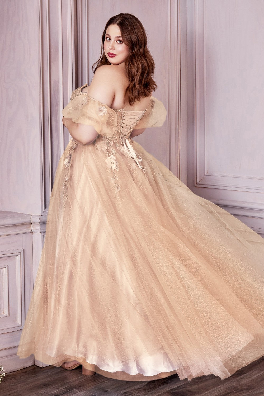 CINDERELLA DIVINE CD0191C DRESS - FOSTANI