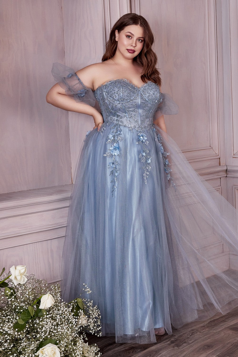 CINDERELLA DIVINE CD0191C DRESS - FOSTANI