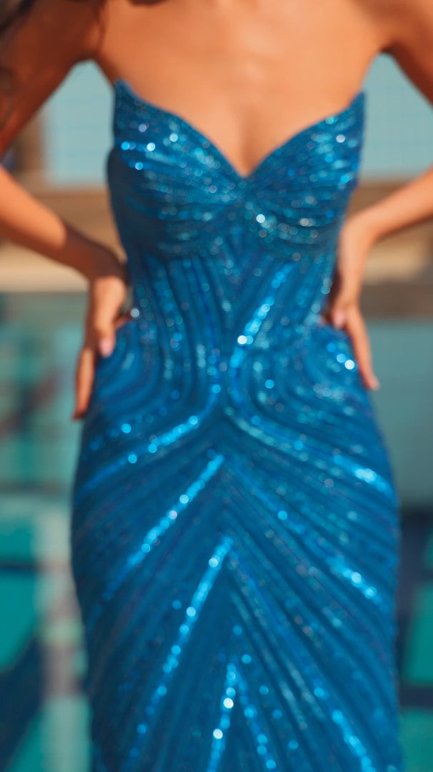 AMARRA 88960 Sweetheart Sheath Prom Dress 2026