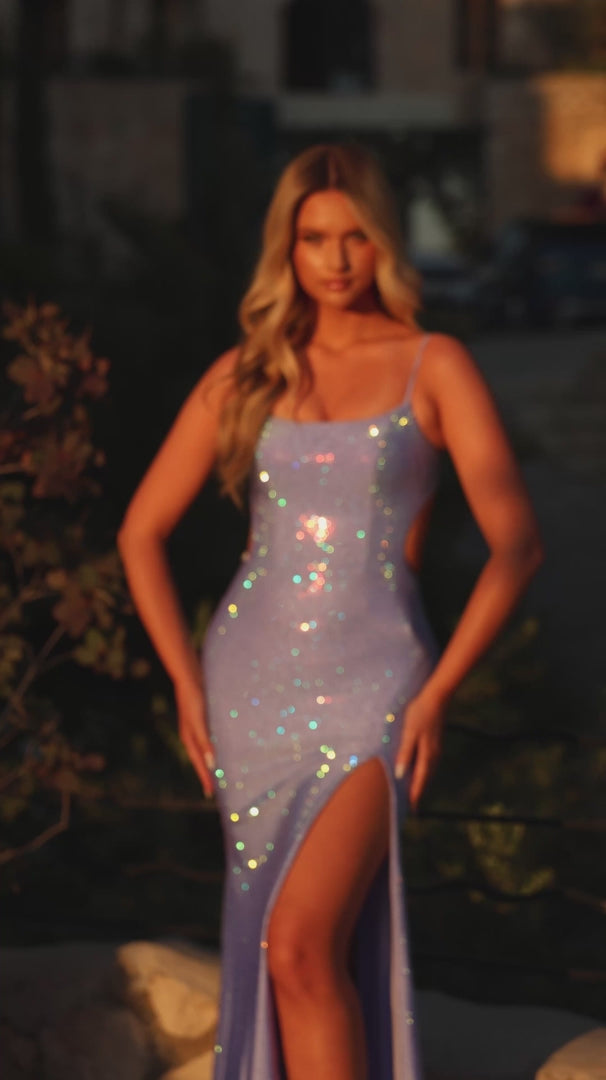 AMARRA 89361 Hot Stone Sequin Prom Dress 2026