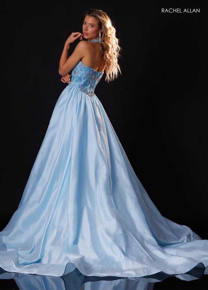 Rachel Allan 50423 Strapless Ball Gown Pageant Dress - FOSTANI.com