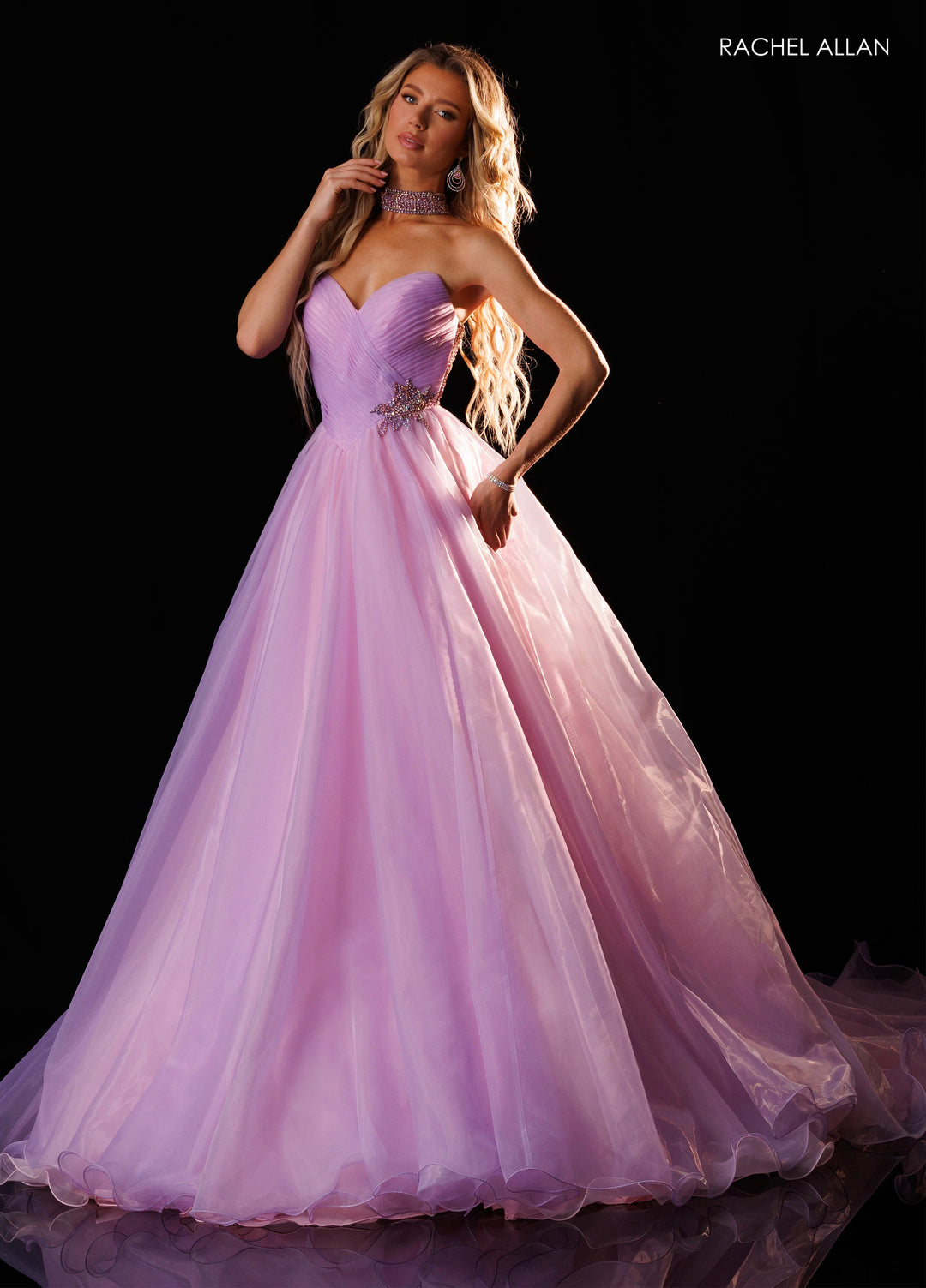 Rachel Allan 50424 Sweetheart Ball Gown Pageant Dress - FOSTANI.com