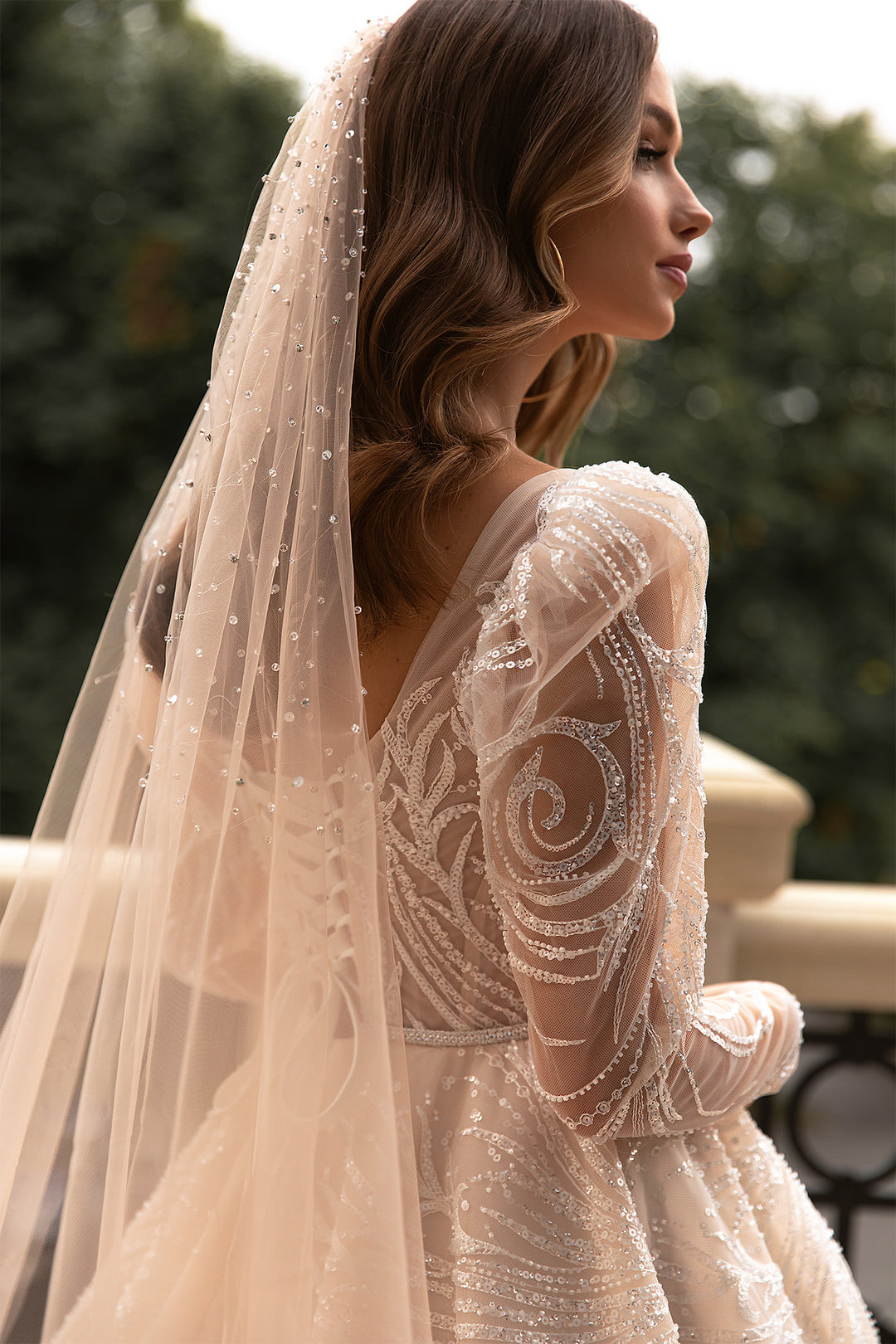 Maria Anette 5302 with Veil - FOSTANI