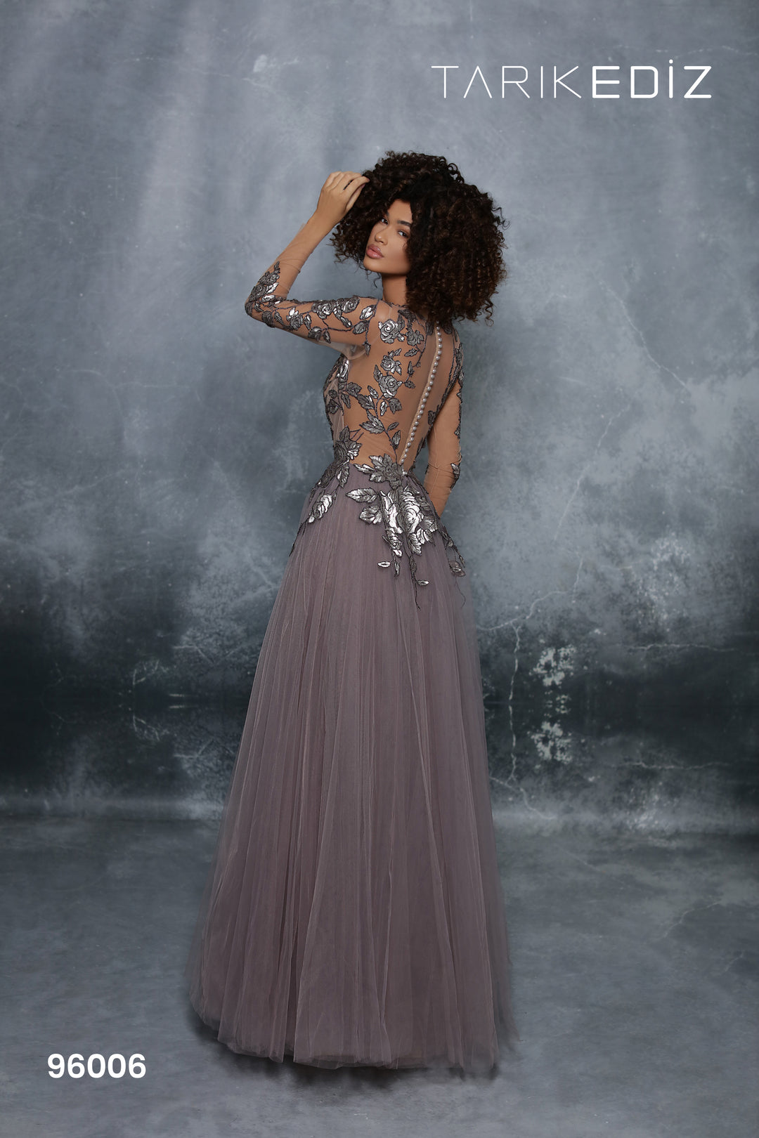 Tarik Ediz 96006 Dress - FOSTANI.com