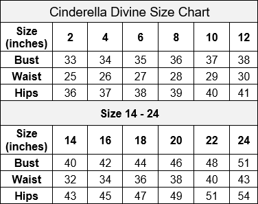 Cinderella Divine LACR807 Dress - FOSTANI