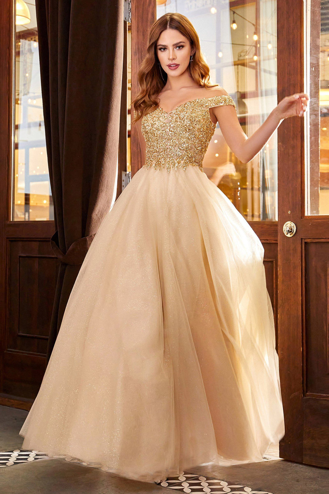 Cinderella Divine CD0177 Dress - Long Formal Dresses FOSTANI